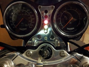 Thunderbird Dash Plate from Triumph Custom Parts